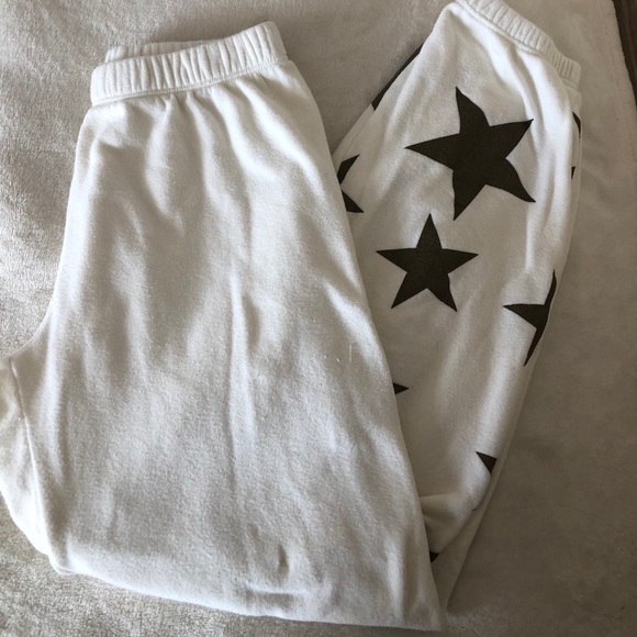 Wildfox Falling Stars Graphic Sweatpants - Picture 3 of 4